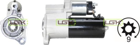 LGK 331405 - Starter autospares.lv