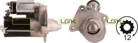 LGK 331400 - Starter autospares.lv