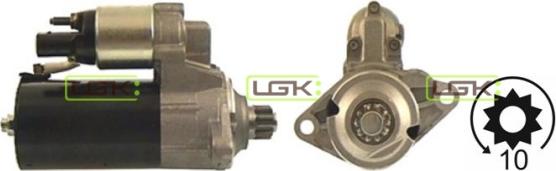 LGK 331411 - Starter autospares.lv