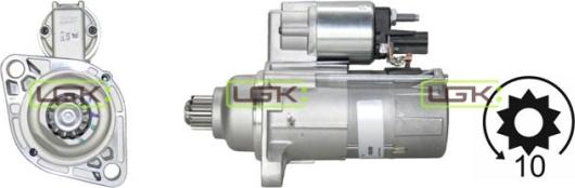 LGK 331423 - Starter autospares.lv