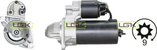 LGK 331188 - Starter autospares.lv