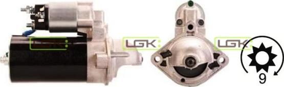 LGK 331136 - Starter autospares.lv