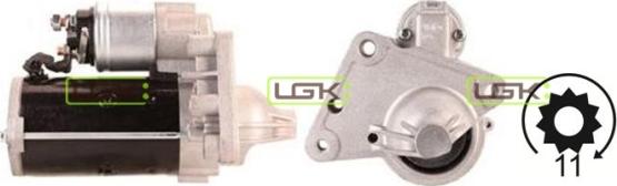 LGK 331863 - Starter autospares.lv