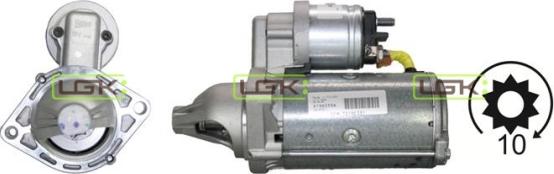 LGK 331802 - Starter autospares.lv