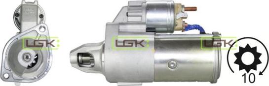 LGK 331358 - Starter autospares.lv