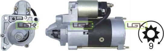 LGK 331312 - Starter autospares.lv