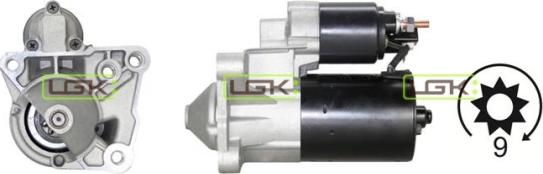 LGK 331331 - Starter autospares.lv