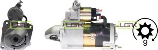 LGK 331261 - Starter autospares.lv