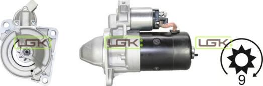 LGK 331204 - Starter autospares.lv