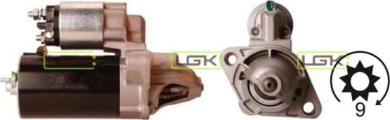 LGK 331226 - Starter autospares.lv