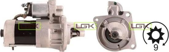 LGK 331270 - Starter autospares.lv