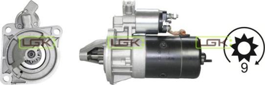 LGK 331710 - Starter autospares.lv