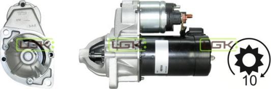 LGK 332148 - Starter autospares.lv