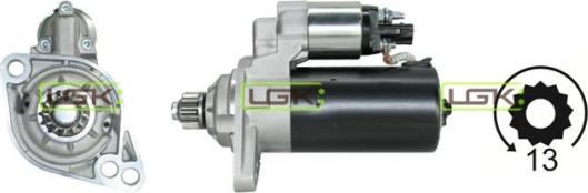 LGK 332109 - Starter autospares.lv