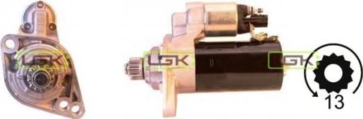 LGK 332102 - Starter autospares.lv