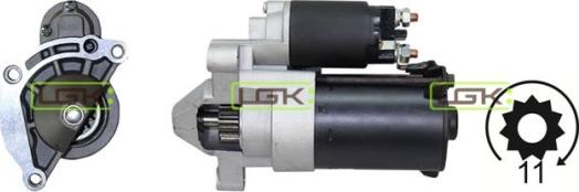 LGK 332137 - Starter autospares.lv