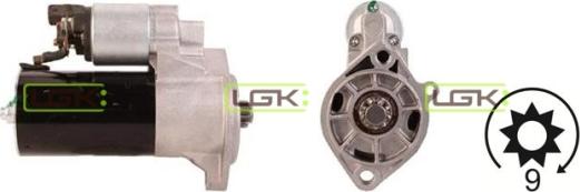 LGK 332242 - Starter autospares.lv