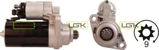 LGK 332257 - Starter autospares.lv