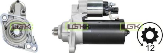 LGK 332270 - Starter autospares.lv