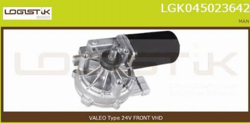 LGK LGK045023642 - Wiper Motor autospares.lv