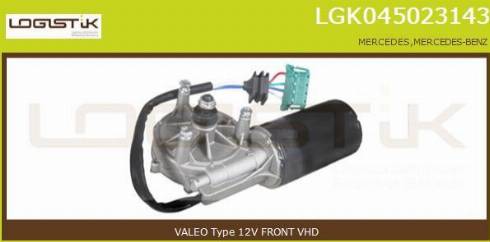 LGK LGK045023143 - Wiper Motor autospares.lv