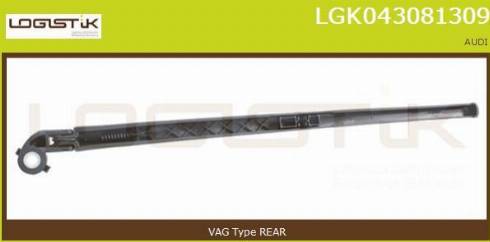 LGK LGK043081309 - Wiper Arm, window cleaning autospares.lv