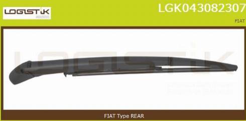 LGK LGK043082307 - Wiper Arm, window cleaning autospares.lv