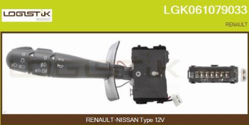 LGK LGK061079033 - Steering Column Switch autospares.lv