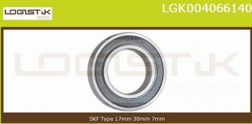 LGK LGK004066140 - Bearing autospares.lv