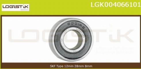 LGK LGK004066101 - Bearing autospares.lv