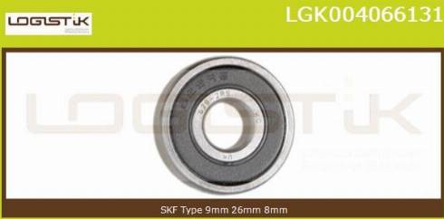 LGK LGK004066131 - Bearing autospares.lv
