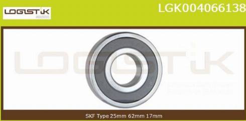 LGK LGK004066138 - Bearing autospares.lv