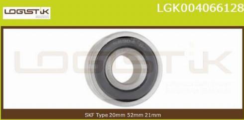 LGK LGK004066128 - Bearing autospares.lv