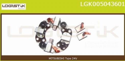 LGK LGK005043601 - Holder, carbon brushes autospares.lv