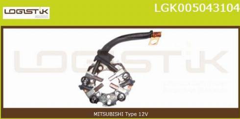 LGK LGK005043104 - Holder, carbon brushes autospares.lv