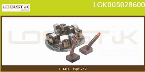 LGK LGK005028600 - Holder, carbon brushes autospares.lv