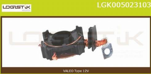 LGK LGK005023103 - Holder, carbon brushes autospares.lv