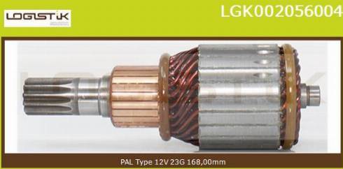 LGK LGK002056004 - Armature, starter autospares.lv