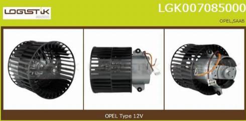 LGK LGK007085000 - Interior Blower autospares.lv