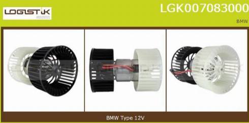 LGK LGK007083000 - Interior Blower autospares.lv