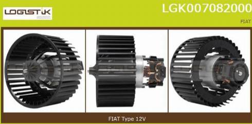 LGK LGK007082000 - Interior Blower autospares.lv