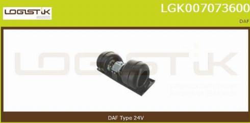 LGK LGK007073600 - Interior Blower autospares.lv