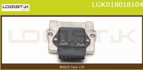 LGK LGK018018104 - Switch Unit, ignition system autospares.lv