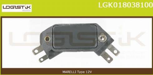 LGK LGK018038100 - Switch Unit, ignition system autospares.lv