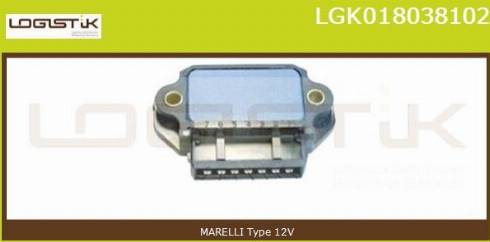 LGK LGK018038102 - Switch Unit, ignition system autospares.lv