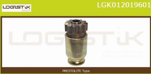 LGK LGK012019601 - Pinion, bendix, starter autospares.lv