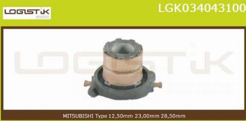 LGK LGK034043100 - Slip Ring, alternator autospares.lv