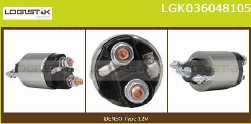 LGK LGK036048105 - Solenoid Switch, starter autospares.lv