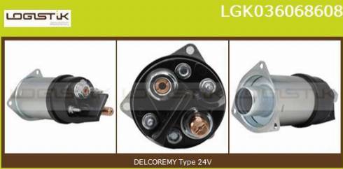 LGK LGK036068608 - Solenoid Switch, starter autospares.lv