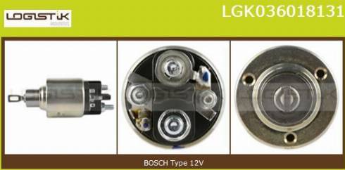 LGK LGK036018131 - Solenoid Switch, starter autospares.lv